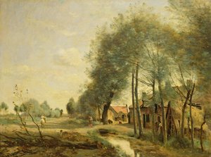 Sin-le-Noble Road poblíž Douai, 1873